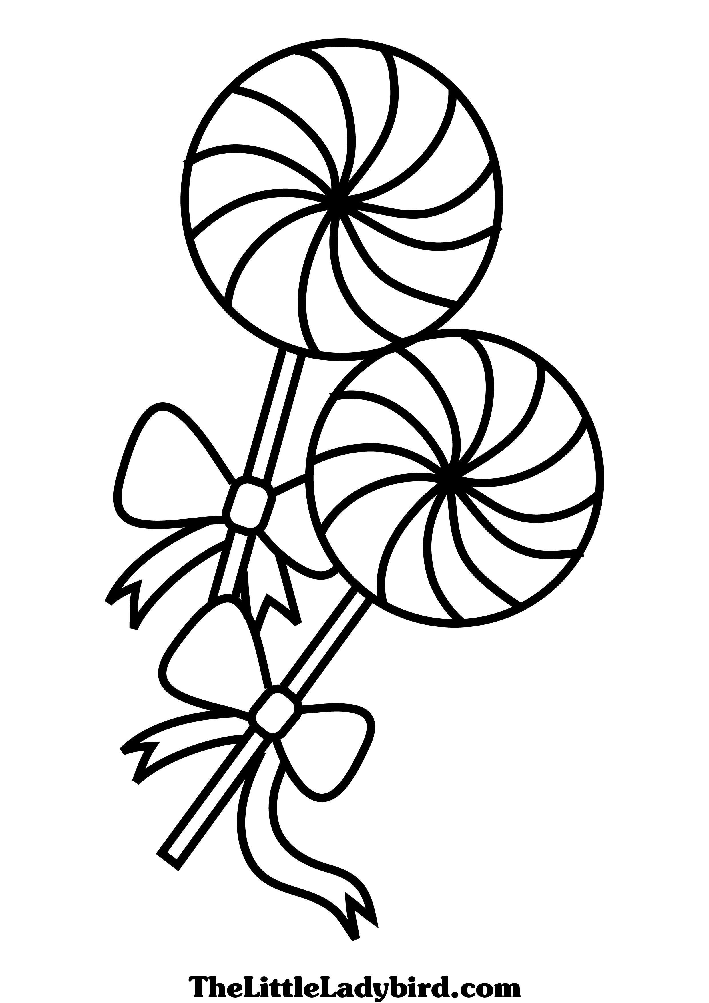 2480x3508 Lollipop Coloring Pages Images Page Az