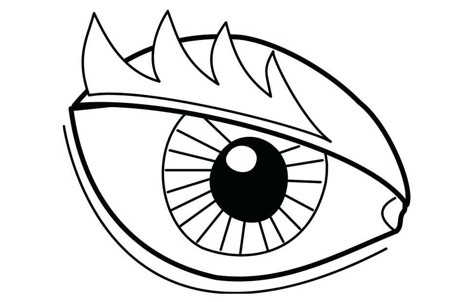 975x620 Coloring Eyeball Coloring Page Pages Images Eyes Part London Eye