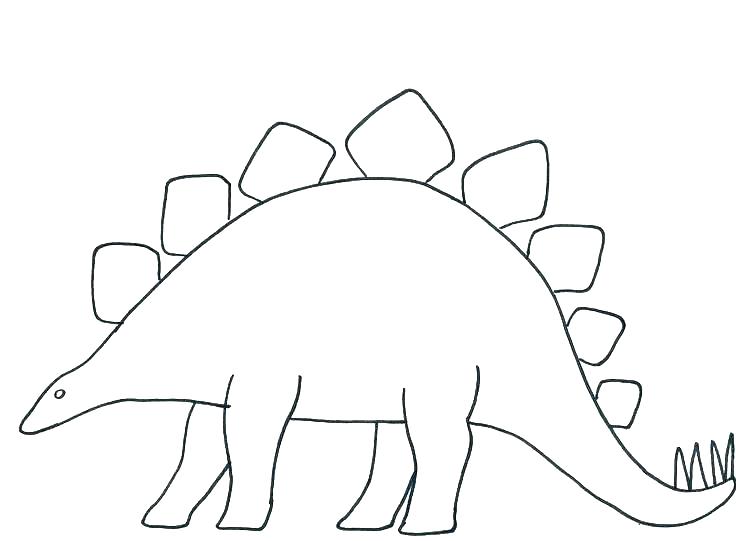 736x541 Long Neck Dinosaur Coloring Page
