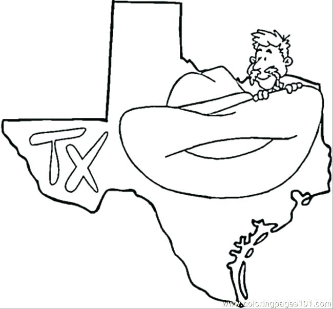 650x603 Texas Coloring Pages Unique Coloring Pages And Coloring Page Free