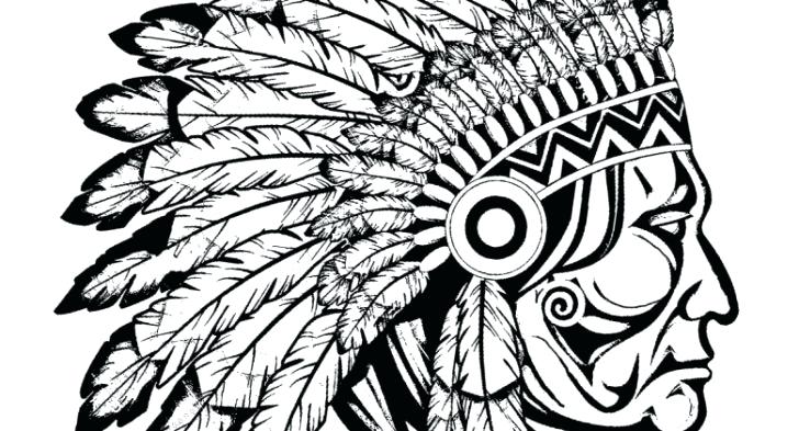 728x393 Native Coloring Pages For Adults Printable To Good Draw Native