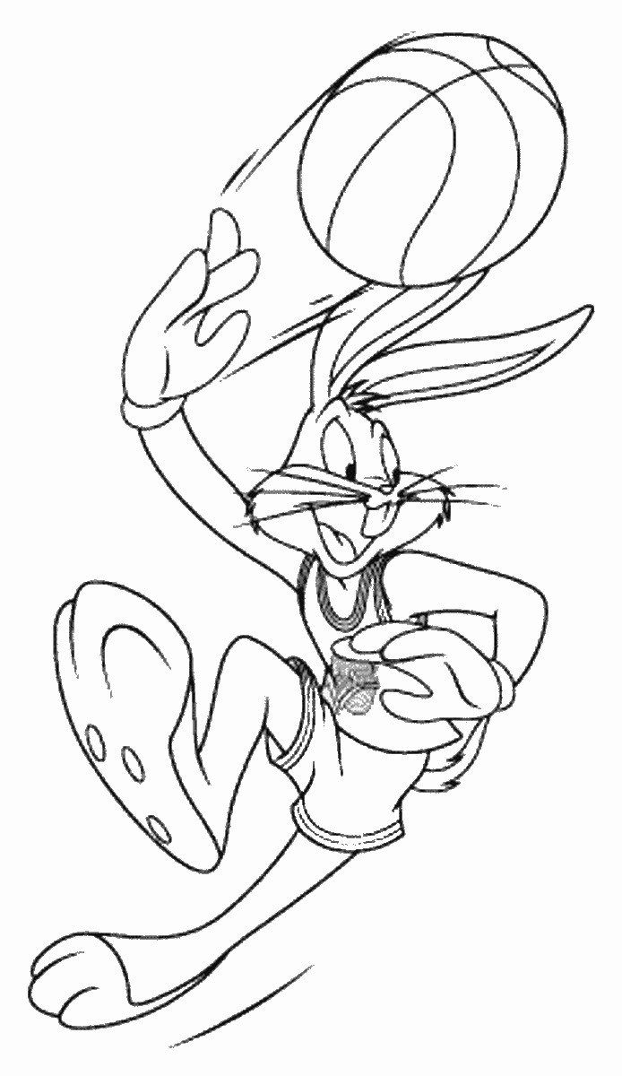 694x1200 Looney Tunes Coloring Pages
