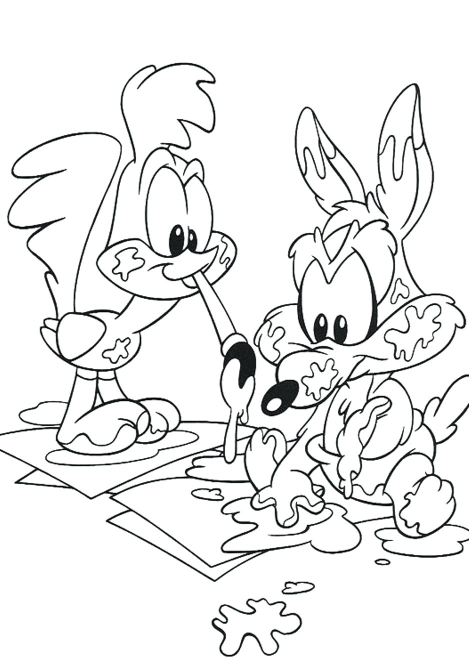 938x1326 Coloring Pages Looney Tunes Coloring Pages Baby Printable Toons