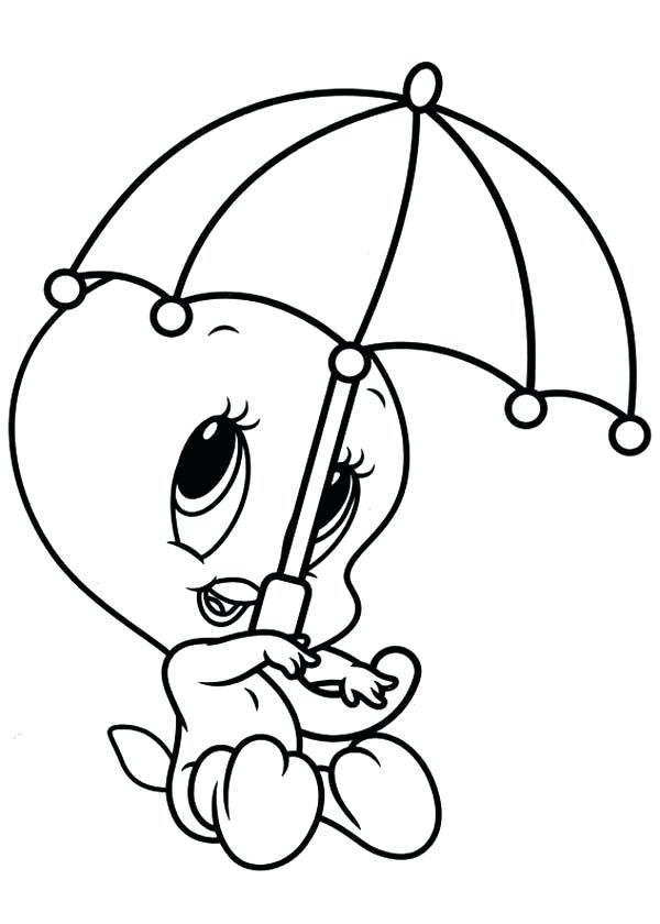 600x840 Looney Tune Coloring Pages Printable Bird Coloring Pages Coloring