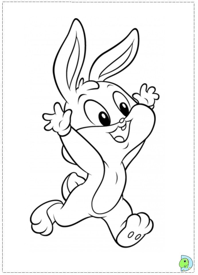 691x960 Baby Looney Tunes Coloring Pages