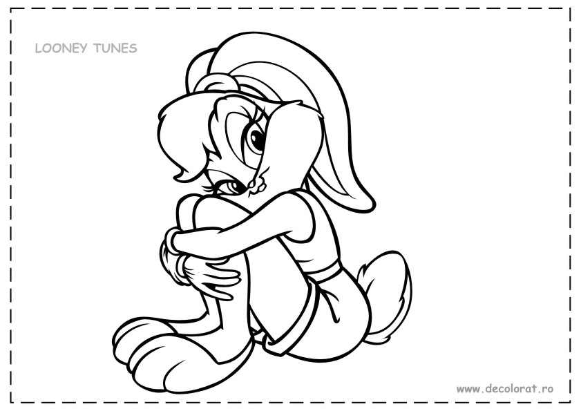 841x595 Baby Looney Tunes Coloring Pages