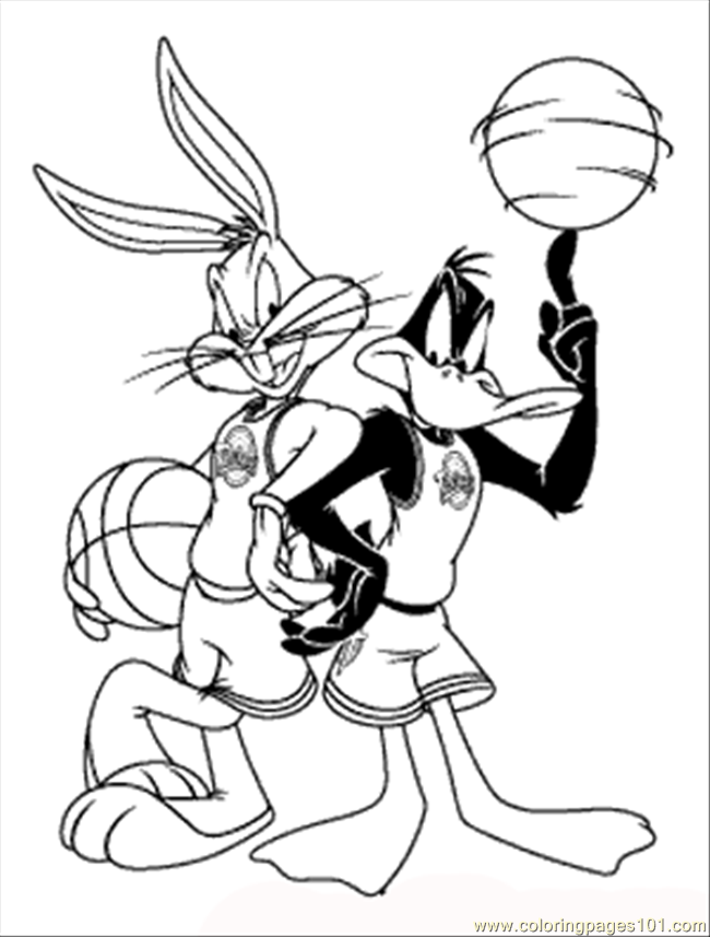 650x857 Looney Tunes Coloring Pages Coloring Page