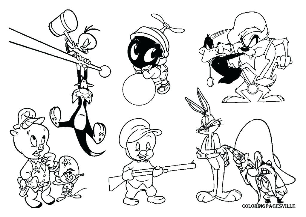 1024x724 Looney Tunes Colouring Pages Printable Coloring Pin Page Spot Cake