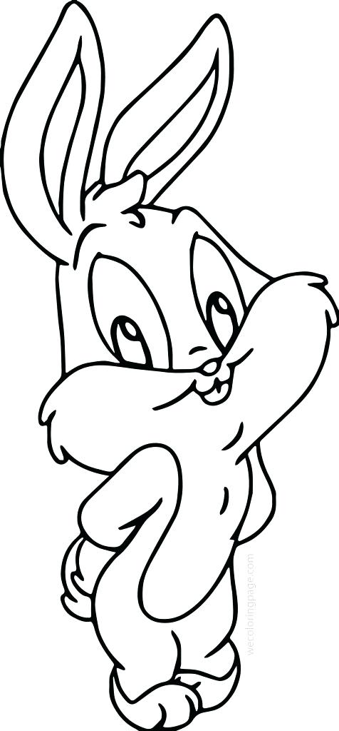 476x1024 Baby Bugs Bunny Coloring Page Free Printable Pages Cartoon