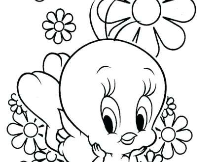 440x330 Looney Tunes Taz Coloring Pages To Print Printable Of Baby