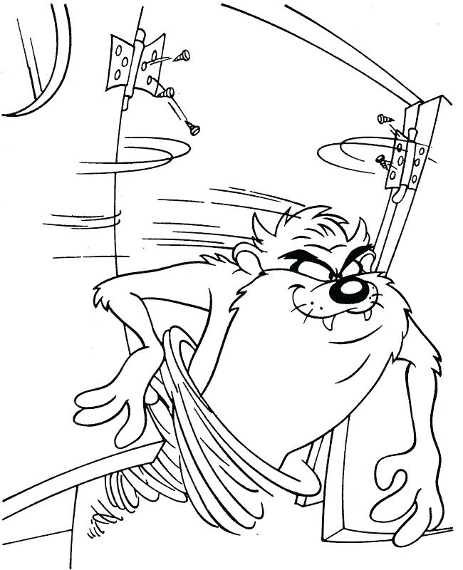 650x800 Taz Coloring Pages Devil Coloring Pages Devil As Hurricanes