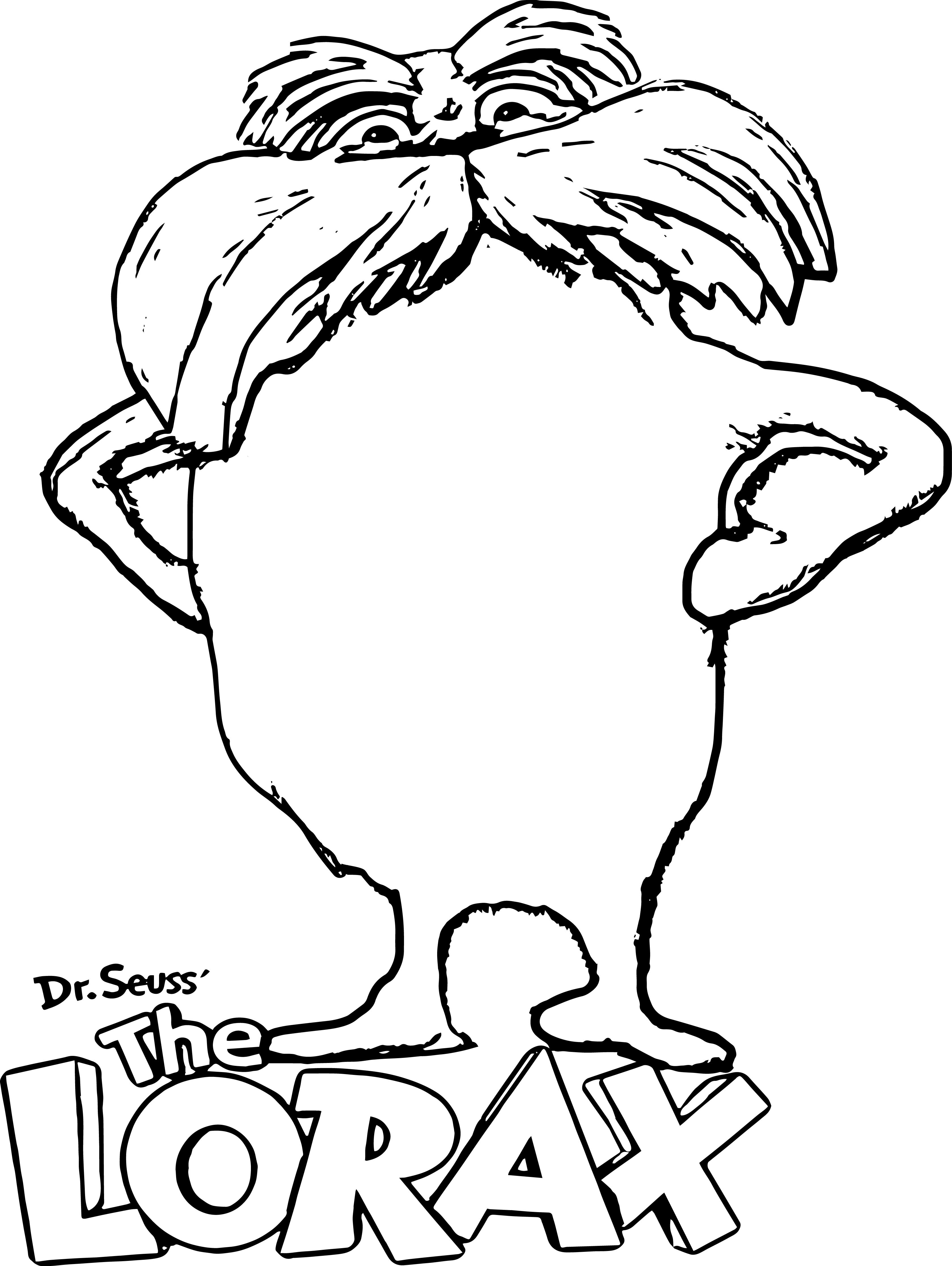 3358x4465 Skill Lorax Coloring Pages