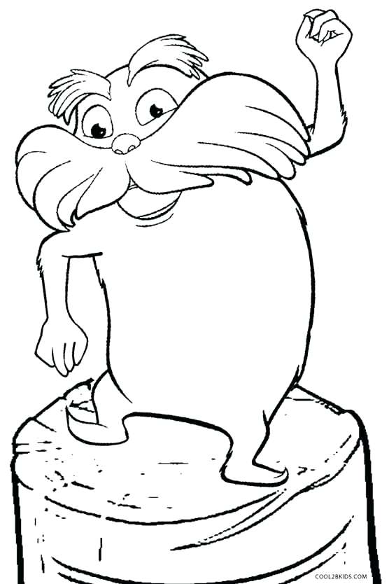 Lorax Coloring Pages at GetDrawings | Free download