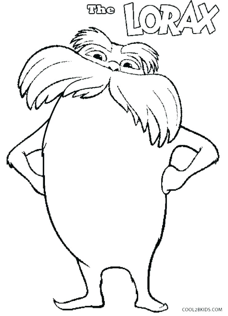 741x1024 The Lorax Printable Books Coloring Coloring Pages Free Printable