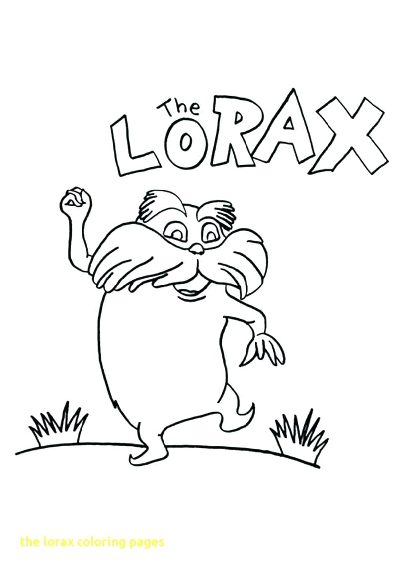 825x1146 Ultimate Lorax Coloring Pages The Bookmonteneg