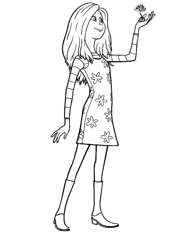 600x750 The Lorax Coloring Pages Icontent