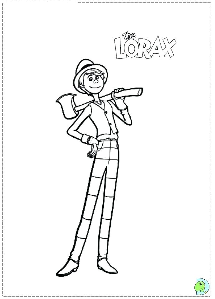 691x960 Lorax Coloring Page Lorax Truffula Trees Coloring Pages Azzahraa