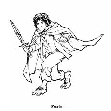 Lord Of The Rings Coloring Pages To Print