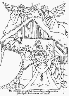 236x327 Christmas Coloring Page We Three Kings Fun For The Kids To Color