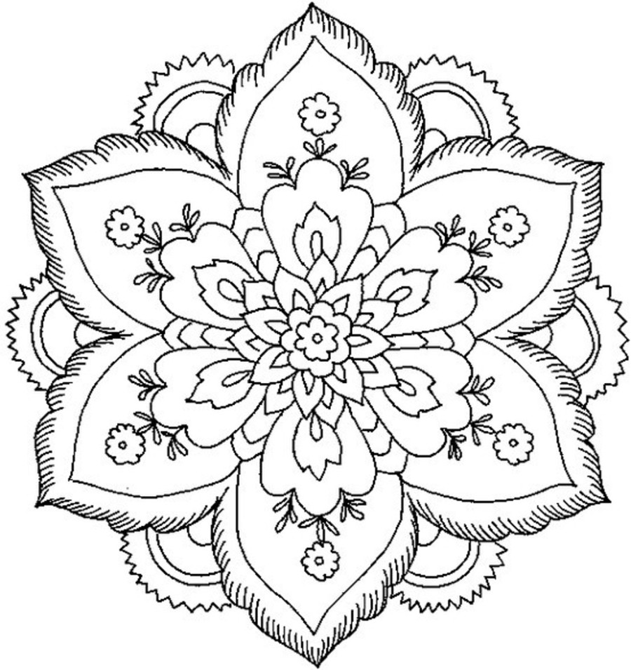 900x955 Coloring Pages Lotus Designs With Menmadeho Me And Flower Page