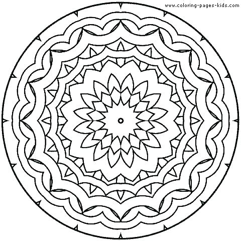 480x480 Lotus Mandala Coloring Pages Flower Mandala Coloring Pages Mandala