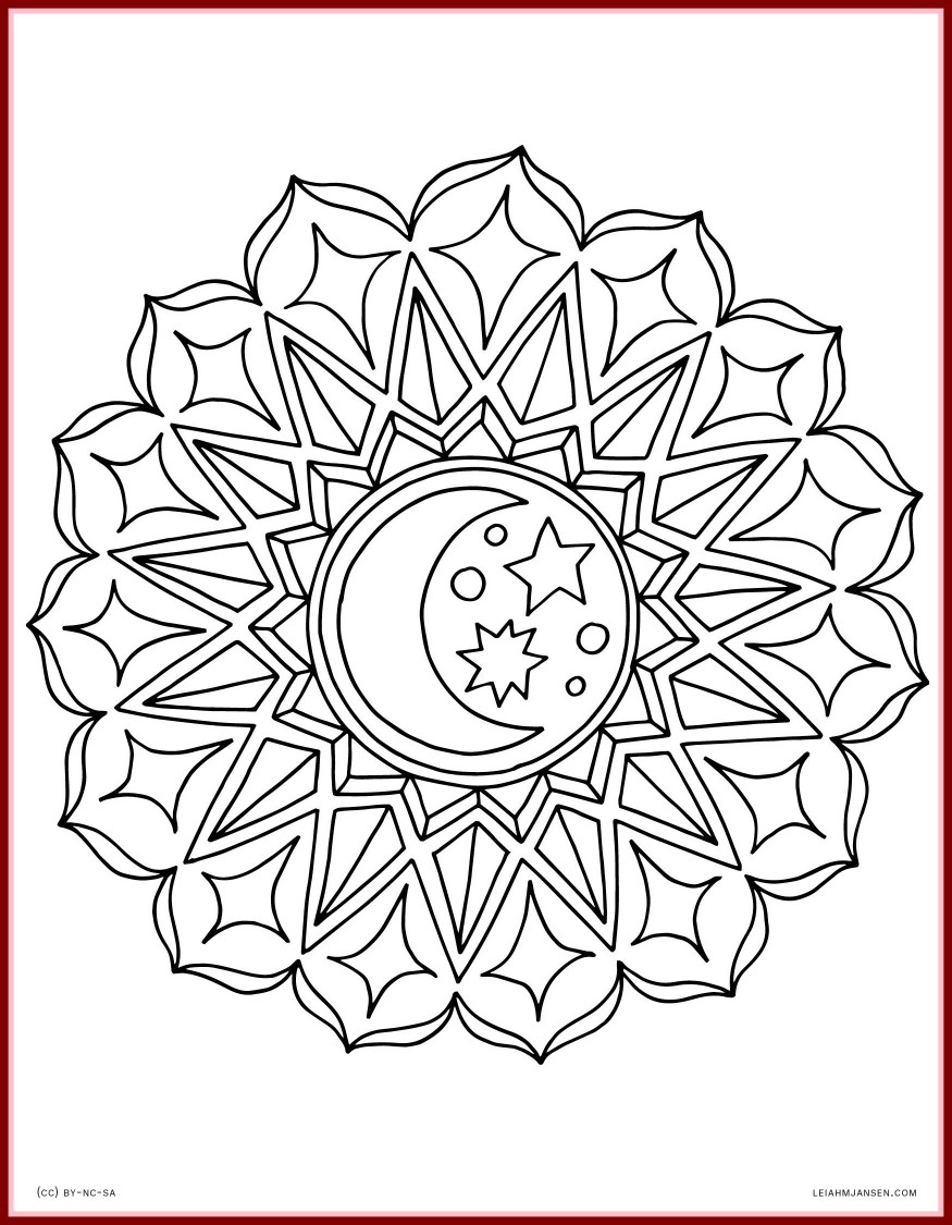 875x1125 Astonishing Fresh Lotus Flower Mandala Coloring Pages Collection