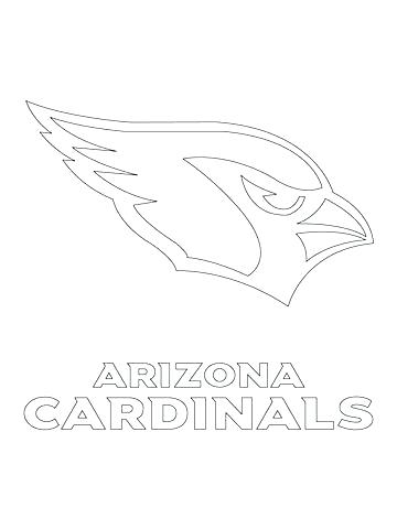 360x480 Cardinal Coloring Page