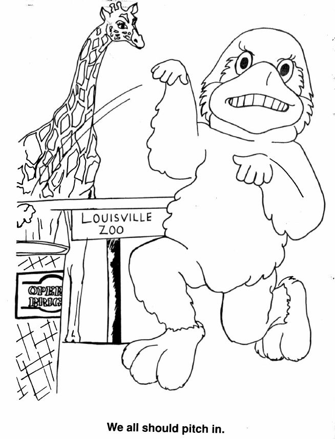 654x858 Louisville Cardinals Coloring Pages Best Photos Of Louisville