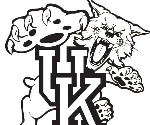 508x425 Louisville Cardinals Coloring Pages Kentucky Wildcats Logo