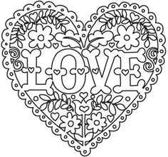 236x220 Charming Design Heart Coloring Pages For Adults Intricate Love