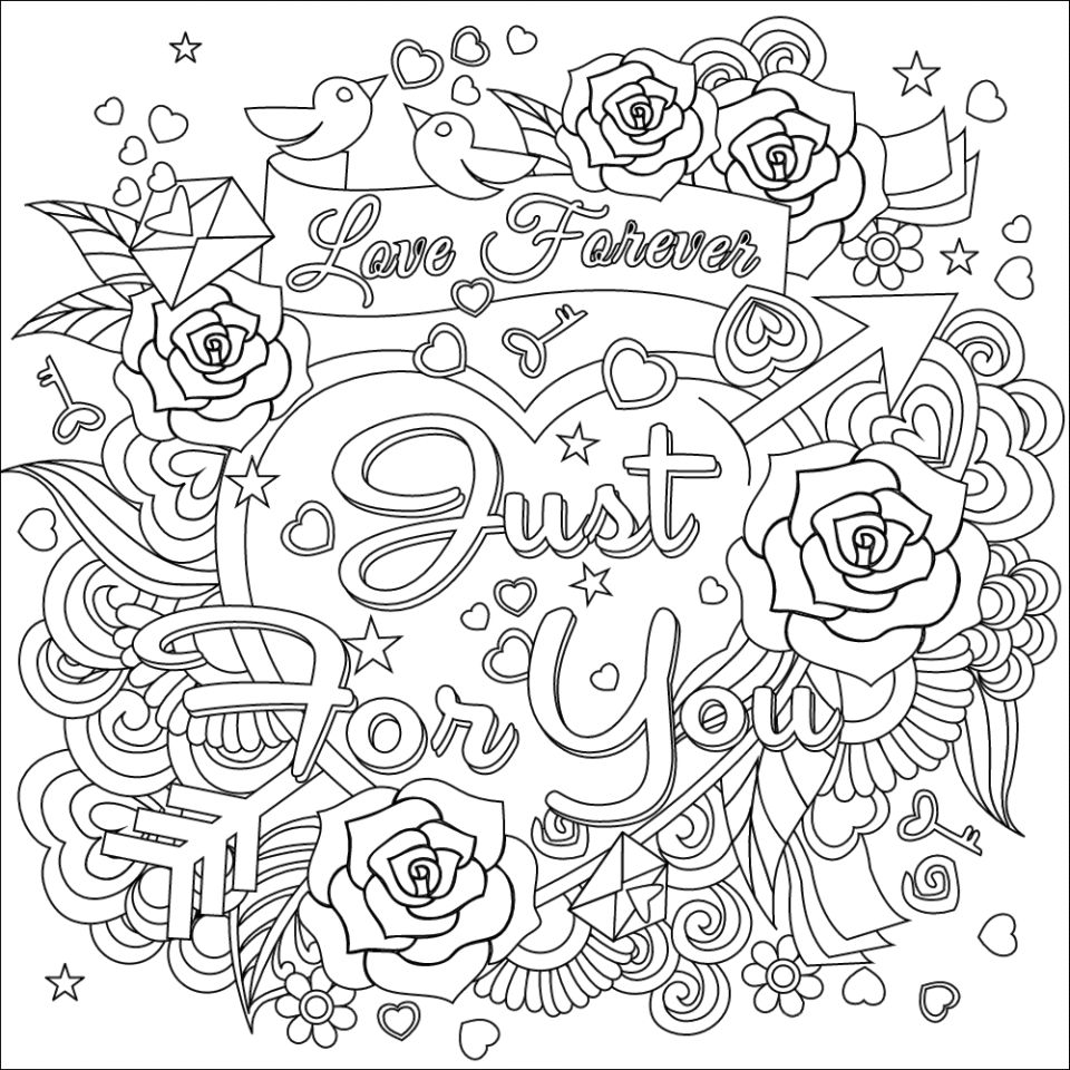 960x960 Get This Love Coloring Pages For Adults Printable