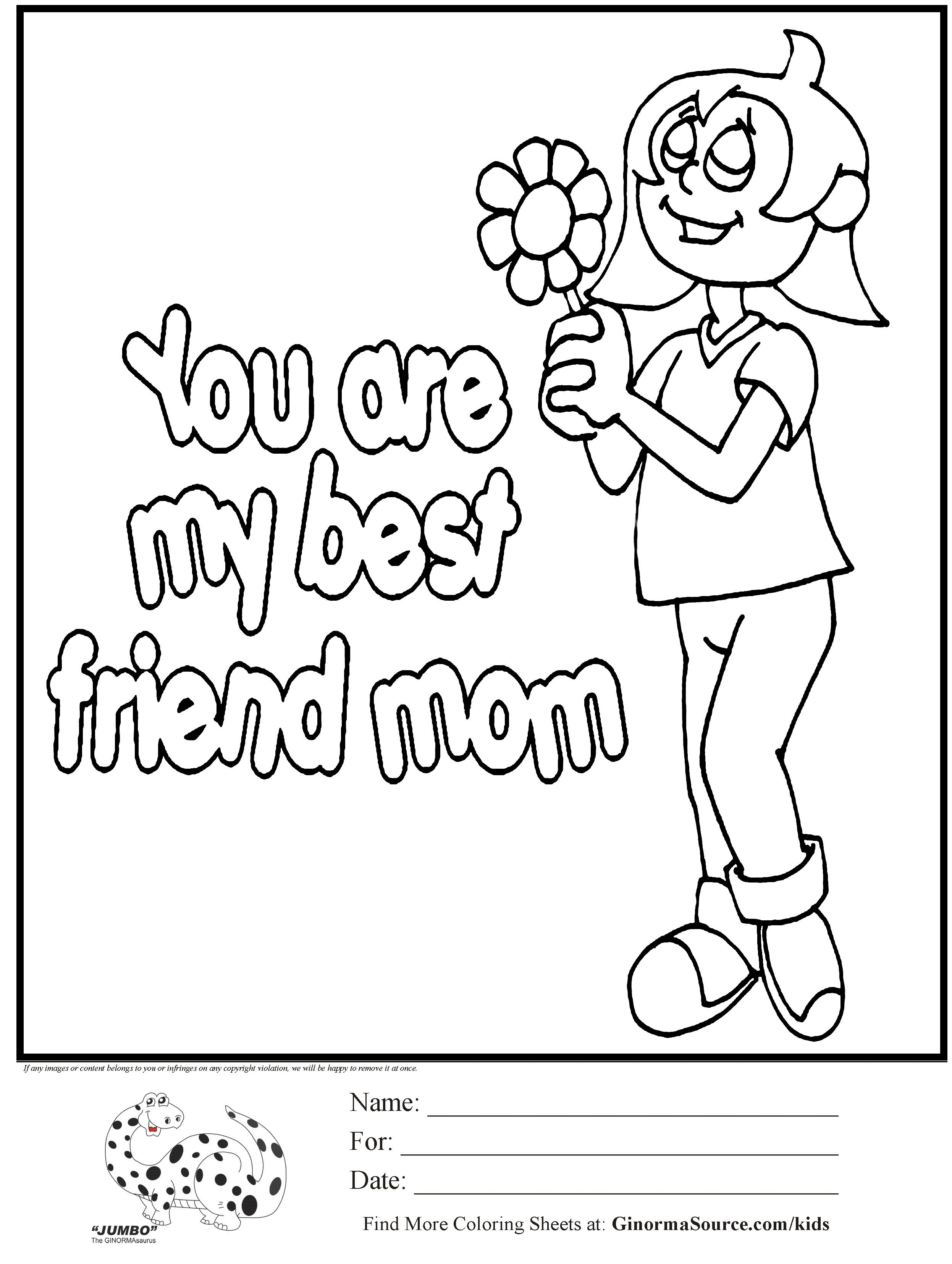 2493x3310 Elegant Coloring Pages I Love You Mom