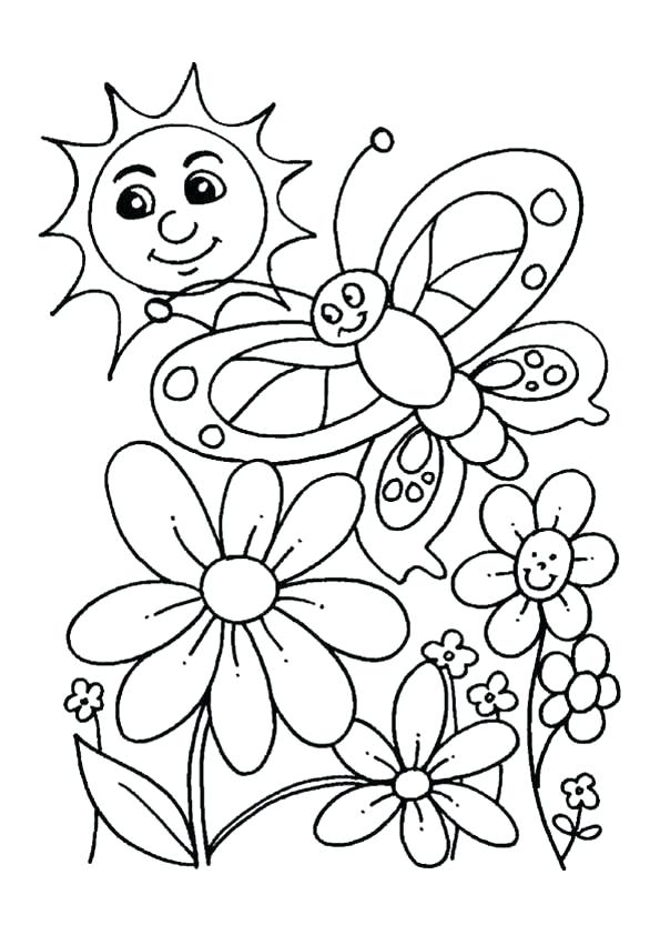 595x842 Coloring Spring Pictures Coloring Pages Birds With Coloring Pages