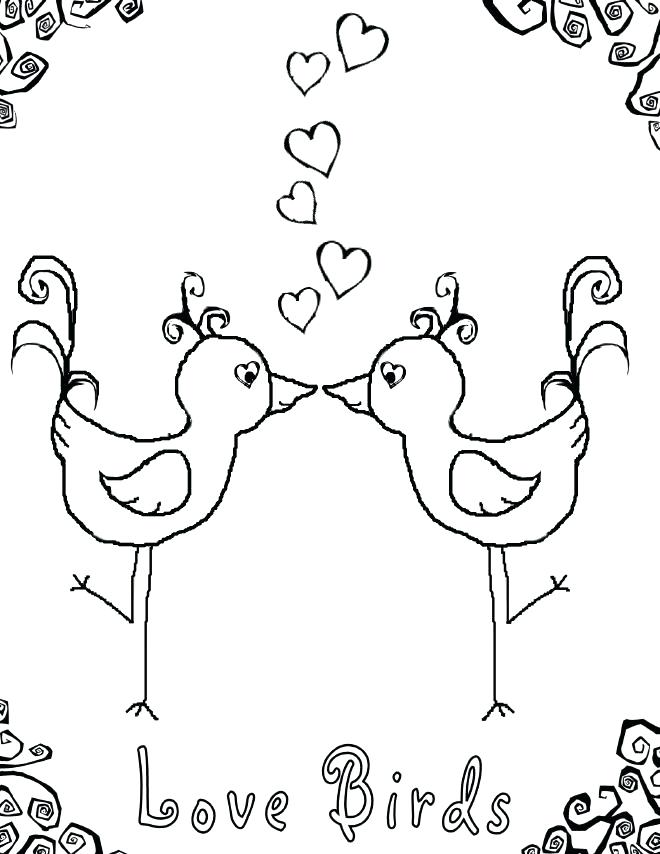 660x854 Love Birds Coloring Pages Competence Free Coloring Pages Of Love