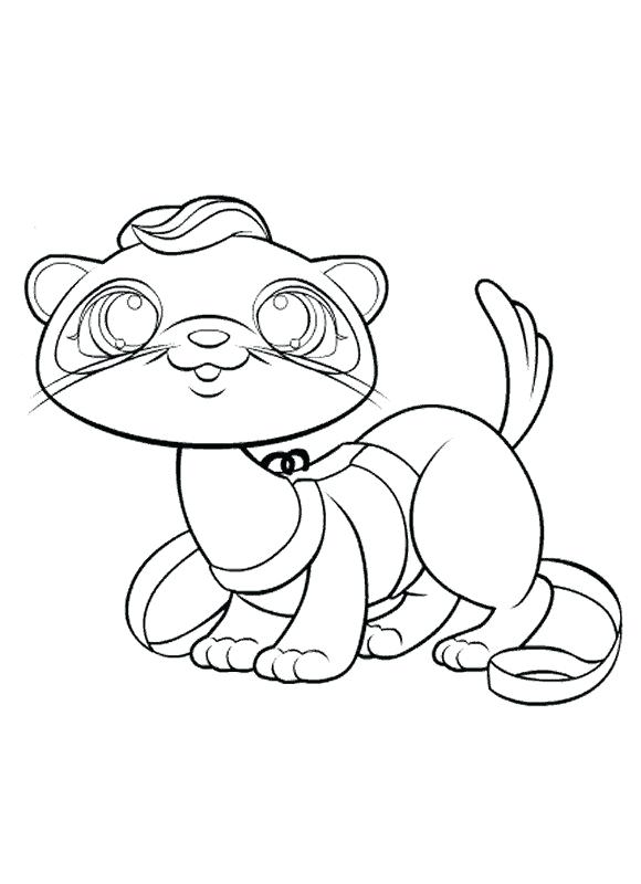 580x800 Lps Collie Para Colorear Coloring Page Littlest Pet Shop Littlest