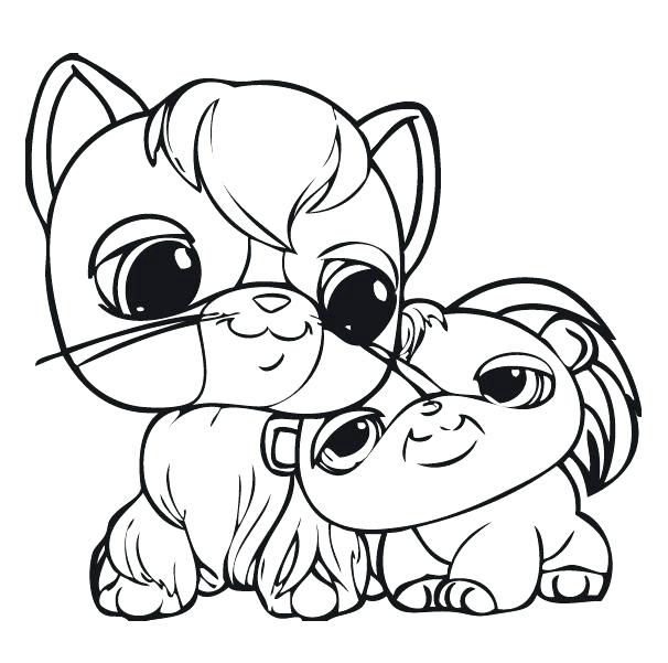 606x601 Lps Coloring Pages Online