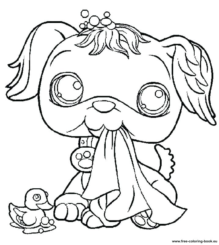717x800 Lps Collie Para Colorear Coloring Page Littlest Pet Shop Littlest