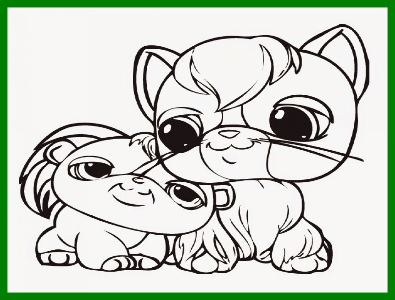 1330x1010 Shocking Lps Dog Coloring Cute Littlest Pet Shop Grig Org Pic