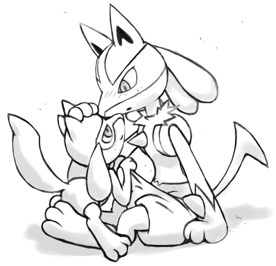 900x866 Pokemon Riolu Coloring Pages
