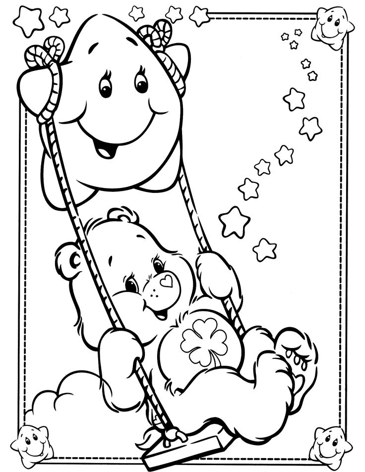 736x952 Pleasurable Design Ideas Care Bears Coloring Pages Best Bear