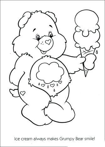 335x470 Care Bears Coloring Sheets Free