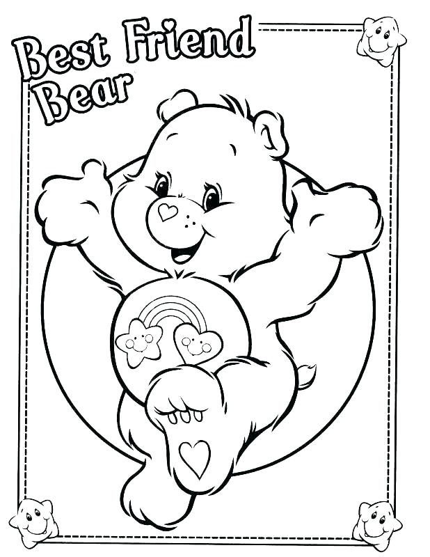 618x800 Care Bear Coloring Page Coloring Pages Care Bears Coloring Pages