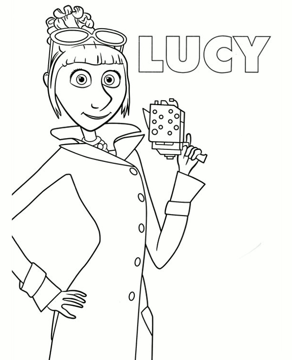 600x740 Lucy From Minions To Print Or Download For Free