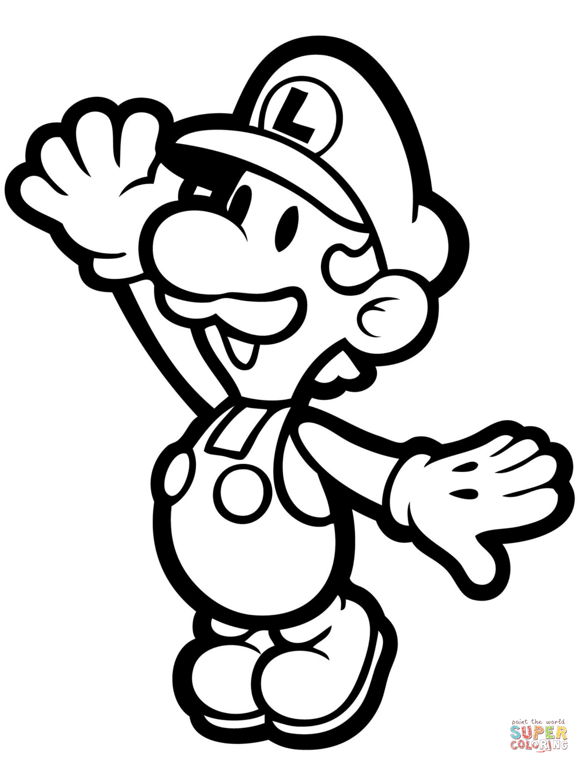 1165x1536 Super Mario Bros Coloring Pages Free Coloring Pages Mario Luigi