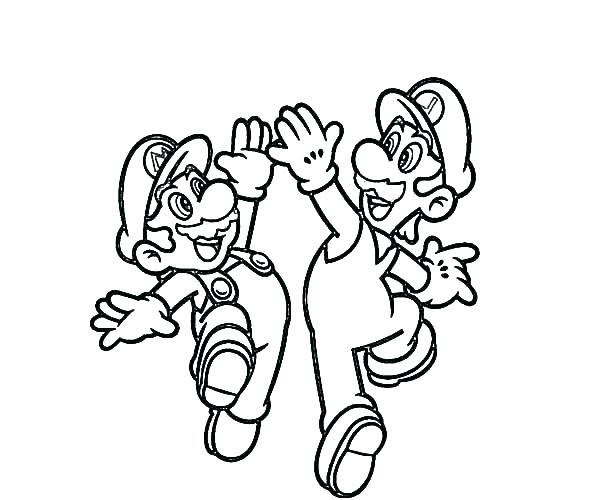 600x500 Luigi Coloring Pages Baby Coloring Pages Baby Coloring Pages
