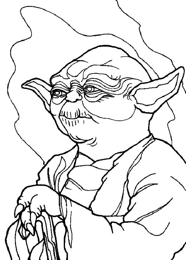 595x831 Luke Skywalker Coloring Pages