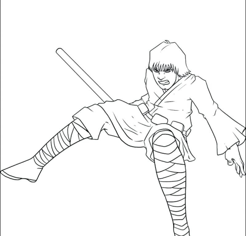800x768 New Luke Skywalker Coloring Pages For Coloring Page Printable