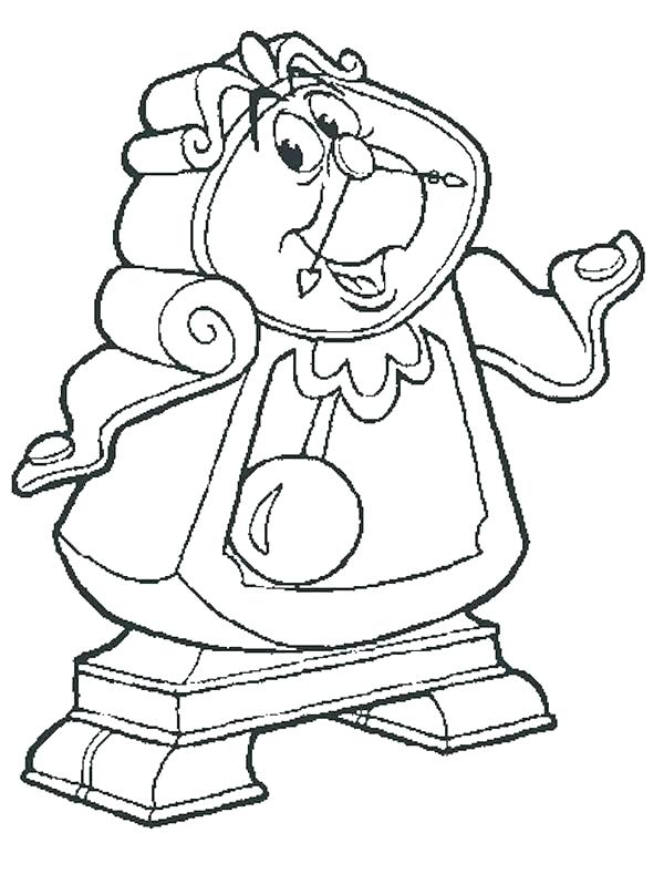 600x789 Coloring Pages Of Beauty And The Beast S Beauty And The Beast