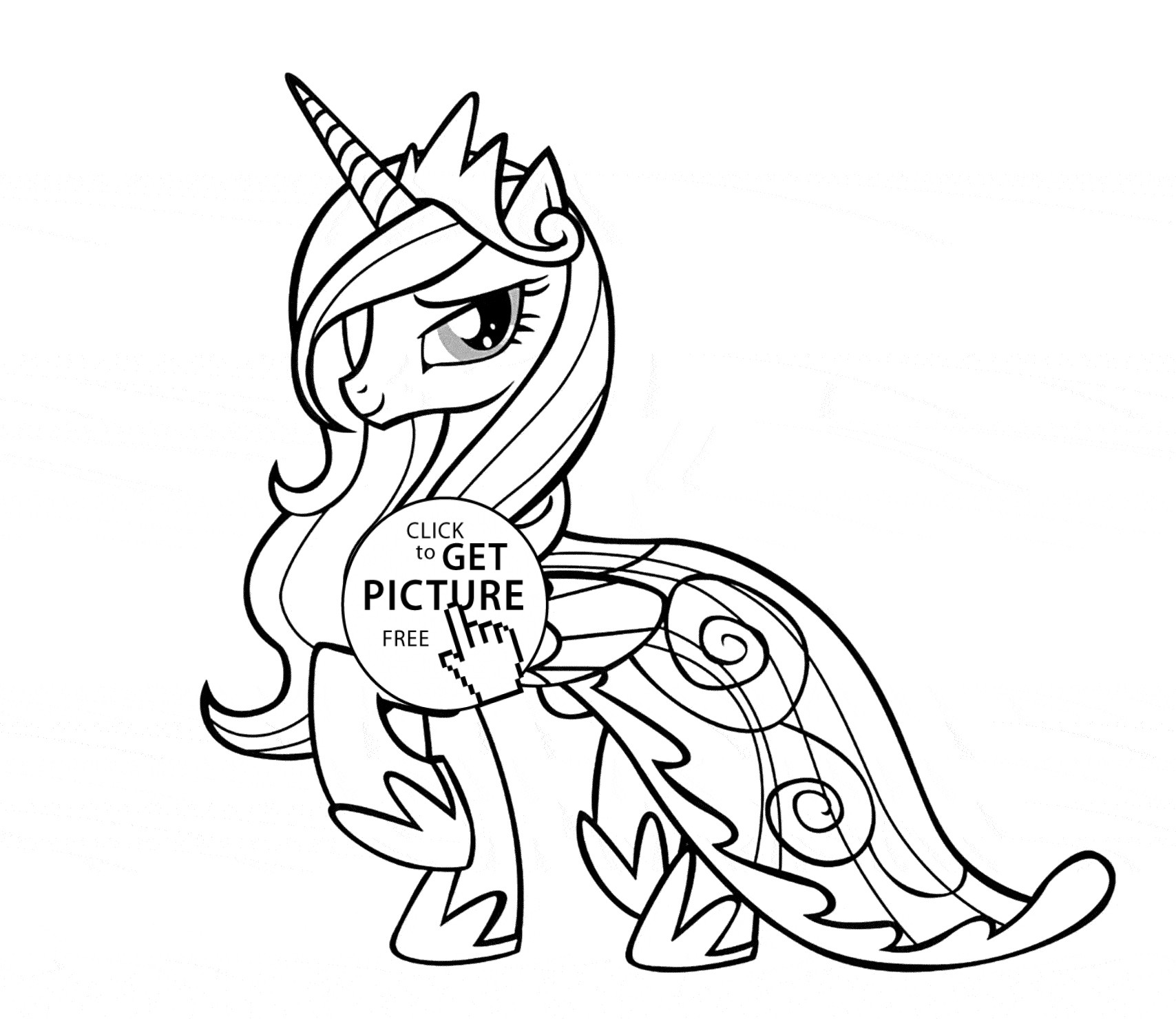 1708x1480 My Little Pony Coloring Pages Princess Luna And Celestia Copy Free