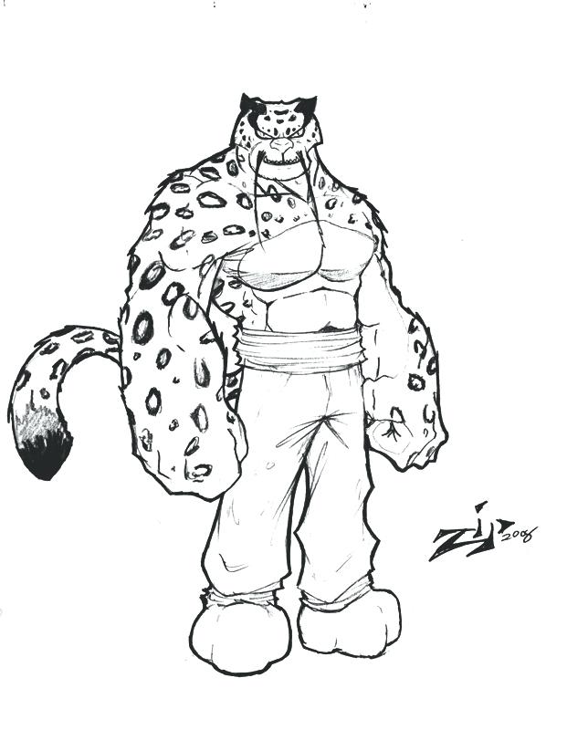 621x800 Kung Fu Panda Coloring Pages